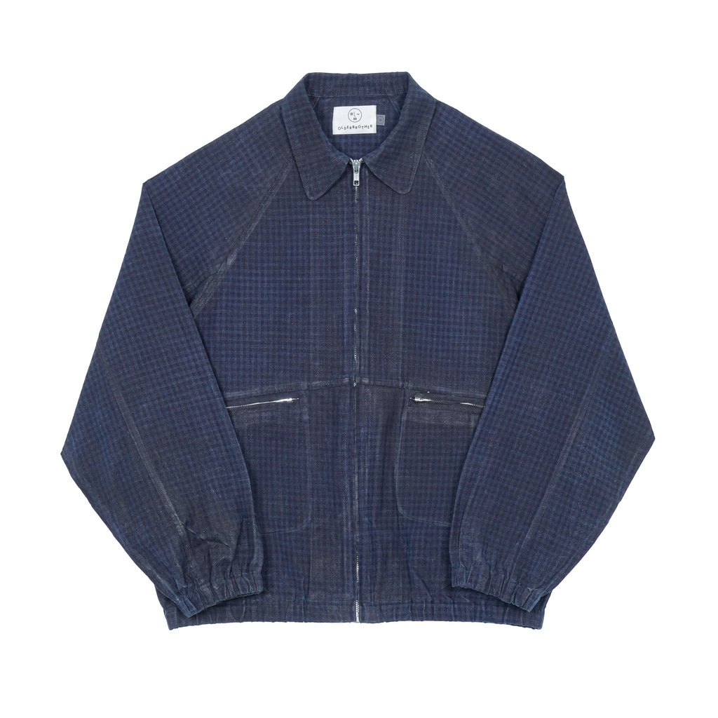 Indigo Check - Waxed Windbreaker – Olderbrother