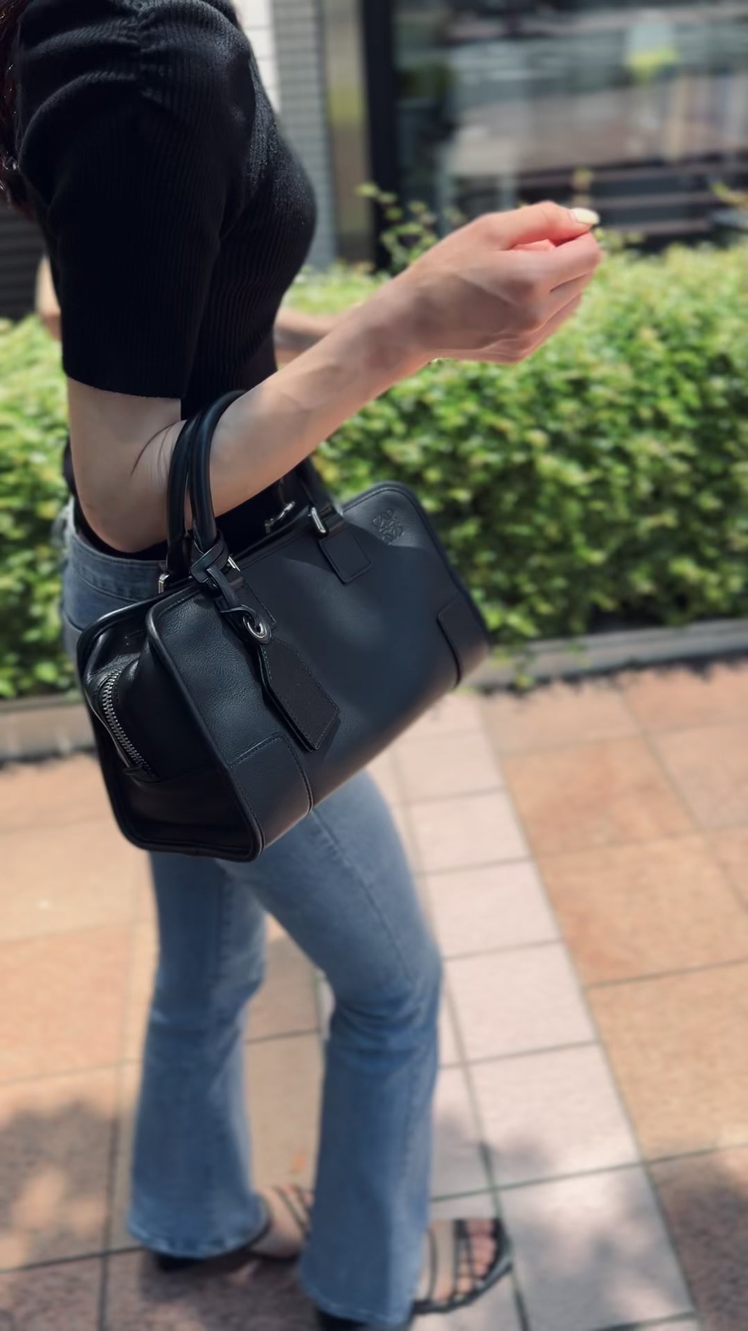 LOEWE ロエベ アマソナ 28 ボストンバッグ 2way ショルダー バッグ