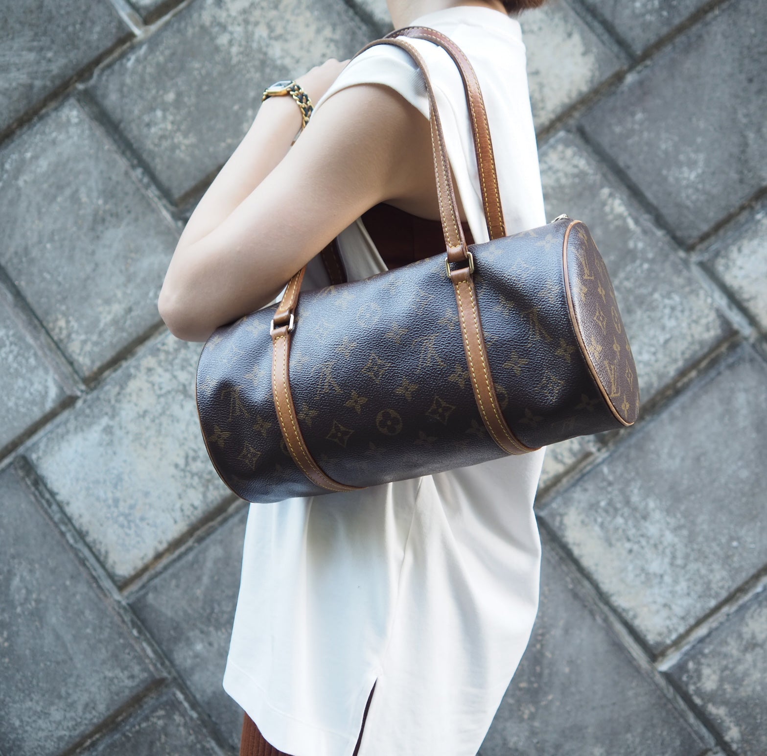 LOUIS VUITTON パピヨン 30 ハンドバッグ