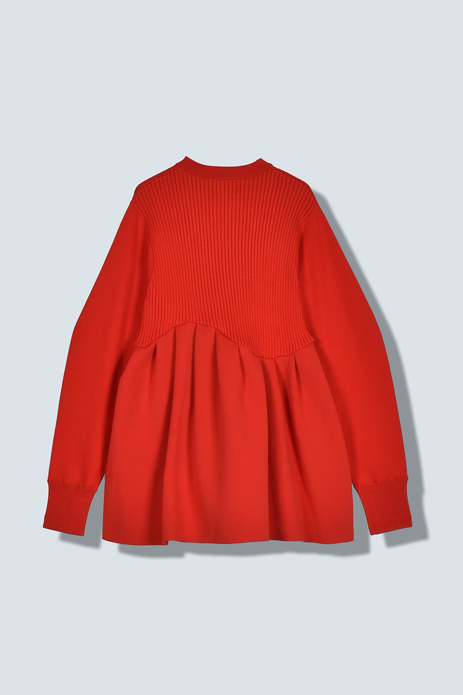 OMMO ONLINE STORE / TUCK FLARE KNIT CD