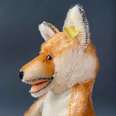 Vintage STEIFF Fox Hand Puppet ~ 1952-58 Rare! – Once Upon A Puppet