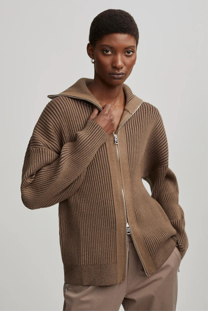 Orly Zip-Through Knit – One & Another