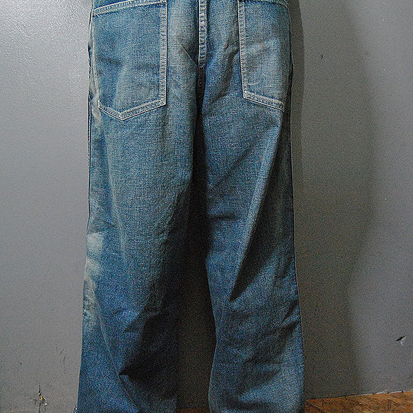 JUNYA WATANABE COMME des GARCONS ペンキ加工サルエルデニムパンツ