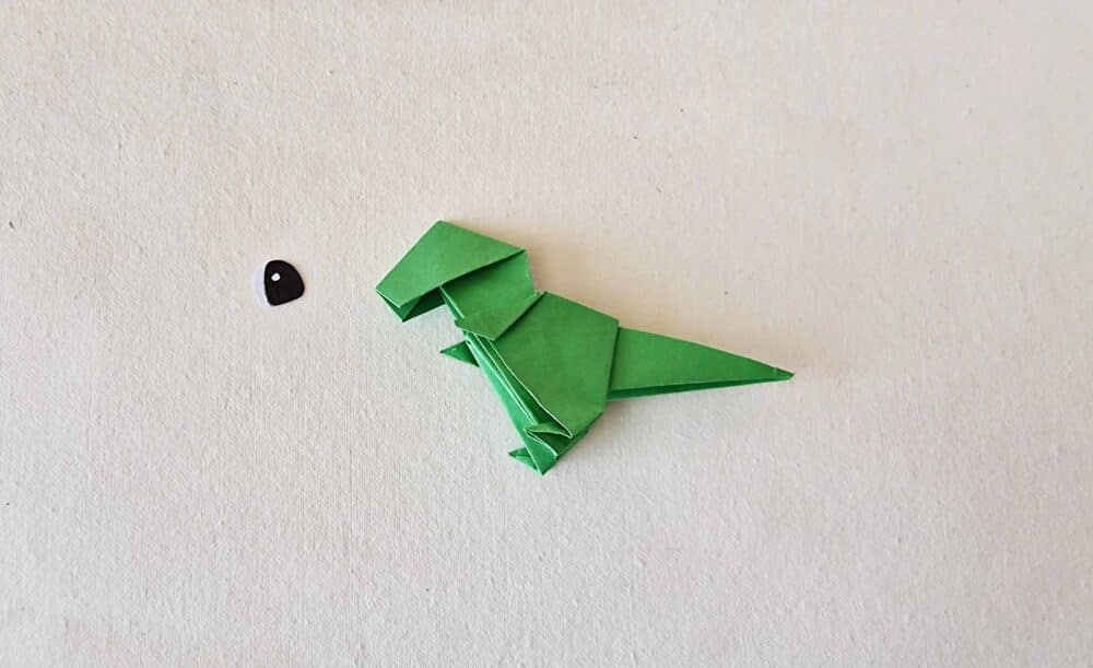 Origami T-Rex Dinosaur Craft