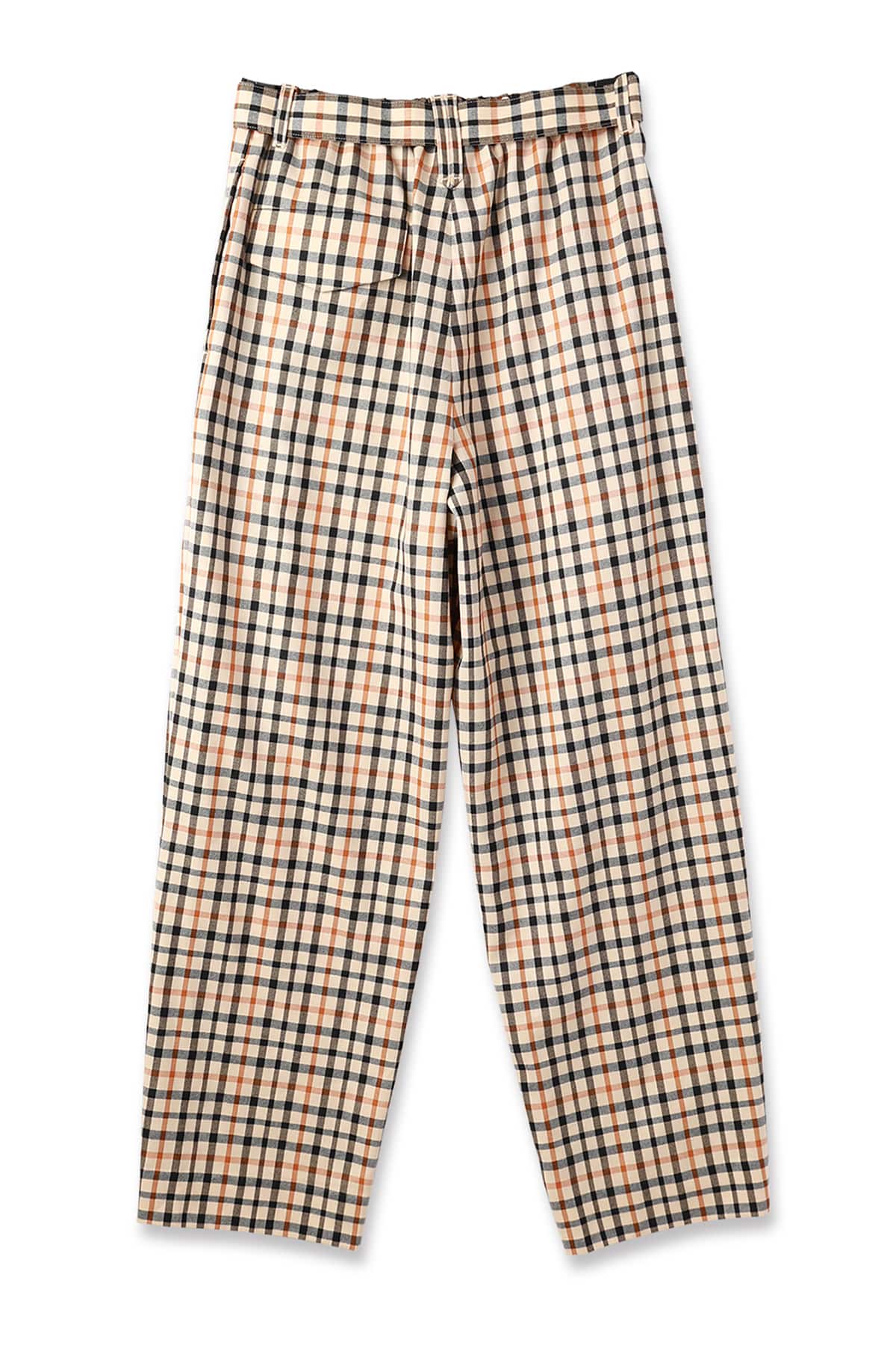 CULLNI for DAKS ベルト付きセミワイドタックパンツ ｜DAKS（ダックス