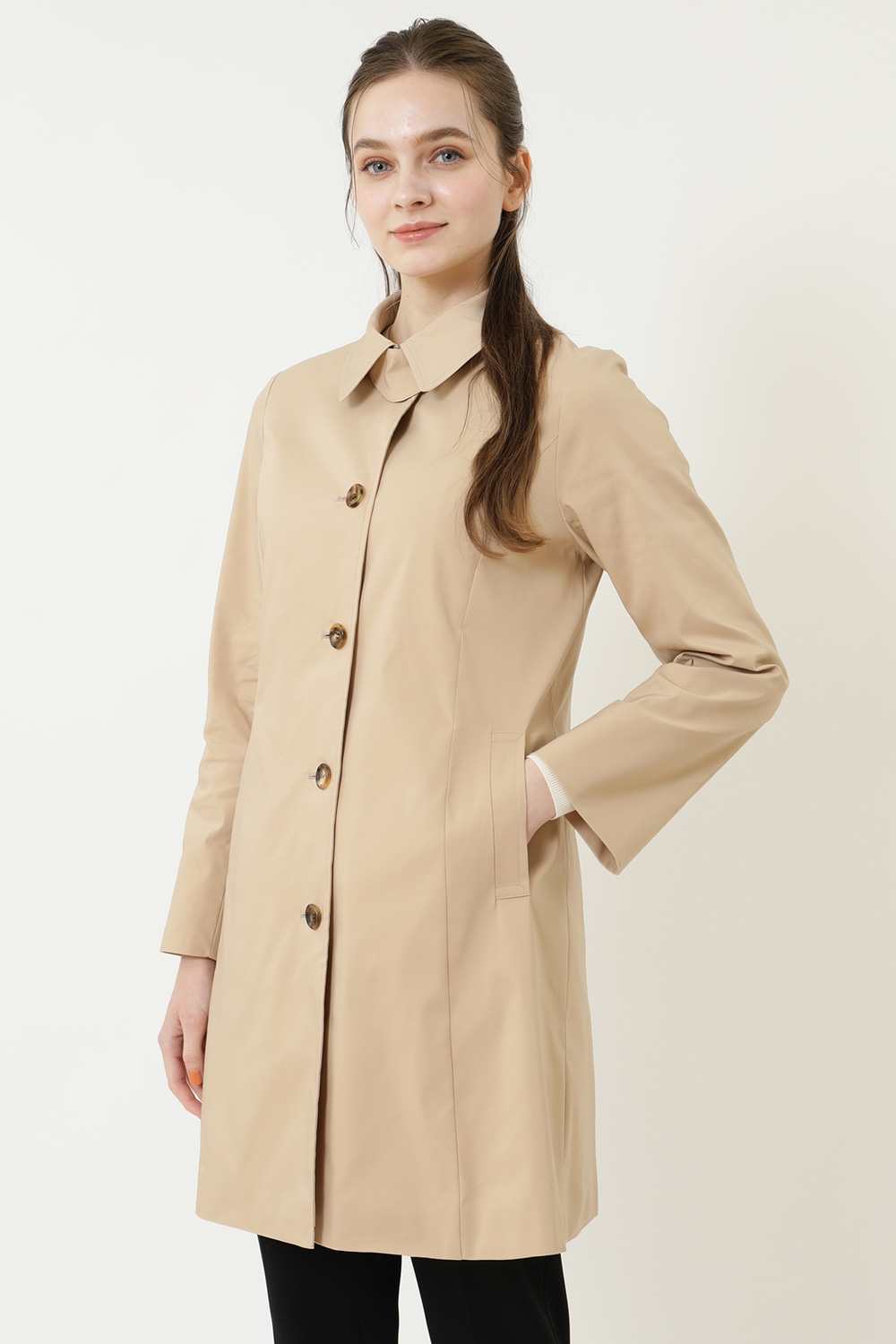 シングルステンカラーコート 11-381541｜DAKS（ダックス）公式