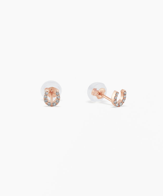 K18PG ダイヤモンド ピアス|festaria Online Shop(フェスタリア