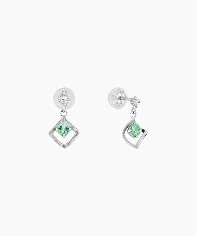 K18YG エメラルド ピアス|festaria Online Shop(フェスタリア