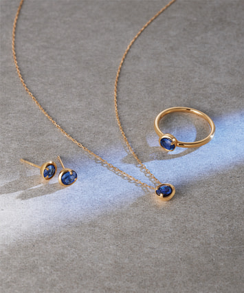 K18YG サファイア ピアス|festaria Online Shop(フェスタリア