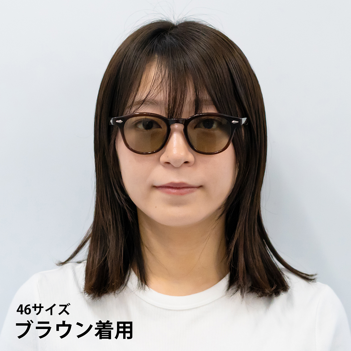 PARIS MIKI Collection CAF-3220U クリアブラウン 46(クリアブラウン