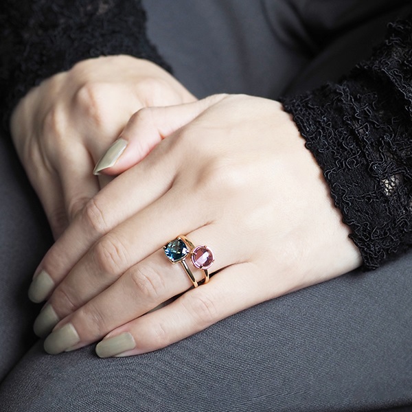 K10YGブルートパーズリング | ポンテヴェキオ公式オンラインショップ