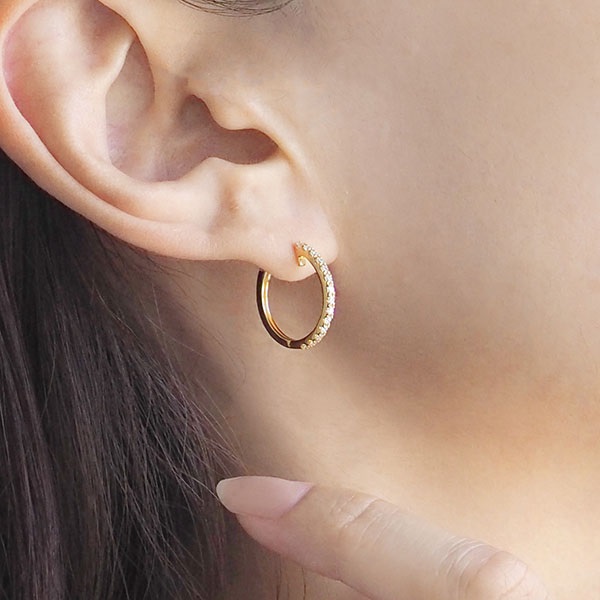 K18YGダイヤモンドピアス | ポンテヴェキオ公式オンラインショップ