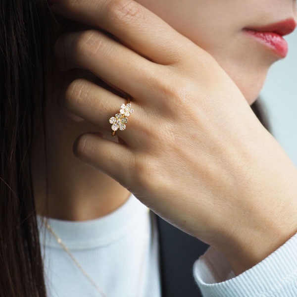 K18YGダイヤモンドリング | ポンテヴェキオ公式オンラインショップ