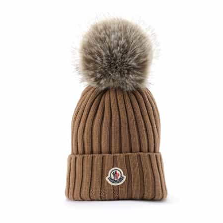 MONCLER＜モンクレール＞ ロゴ入りニットキャップ（2246263）｜MONCLER