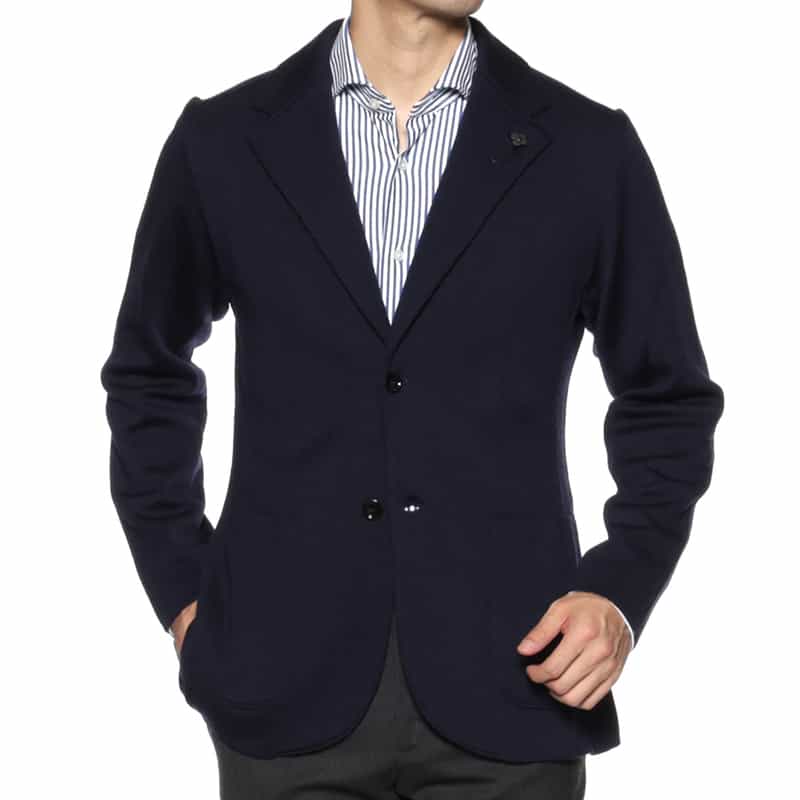 LARDINI＜ラルディーニ＞ ニットジャケット（2247845）｜LARDINI