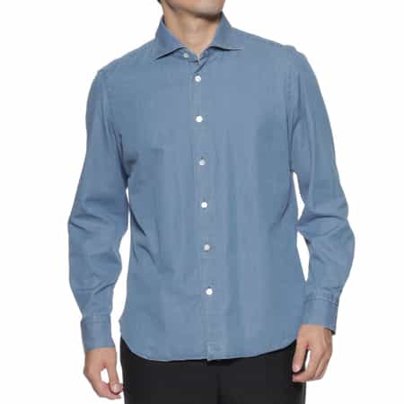 FINAMORE＜フィナモレ＞ デニムシャツ