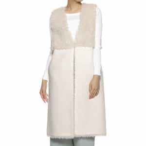 フェイクファー リバーシブル ロングベスト（2249181）｜BARNEYS NEW