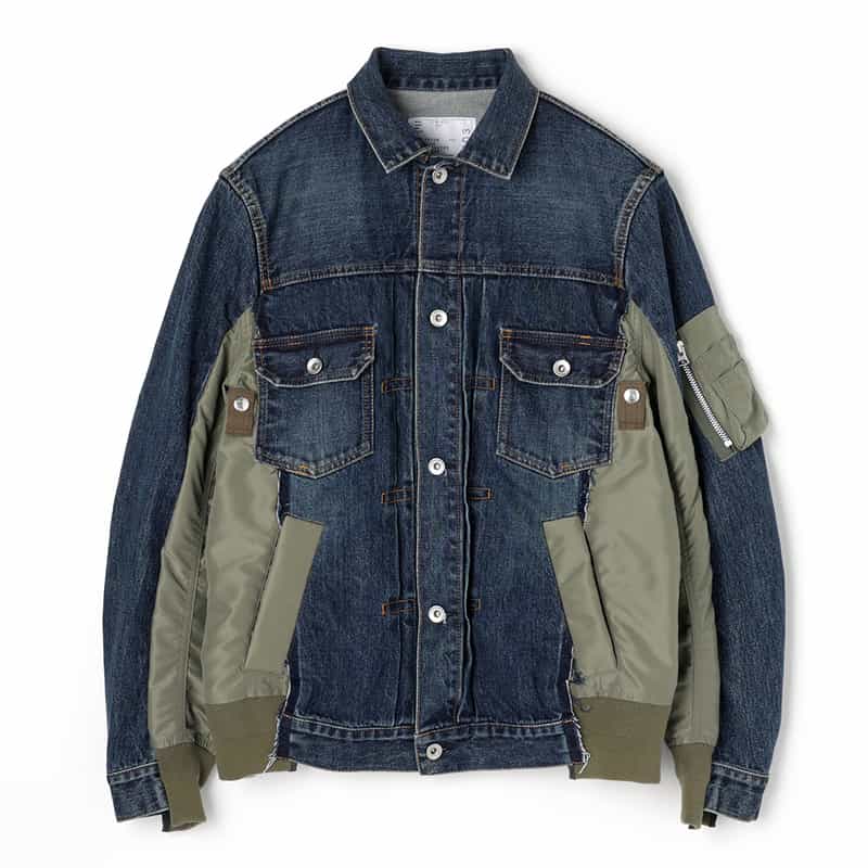 SACAI＜サカイ＞ コンビネーション デニムジャケット（2264050
