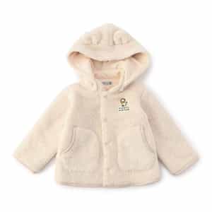 ライオン刺繍 耳付きフード ボアブルゾン（2207744）｜BARNEYS NEW