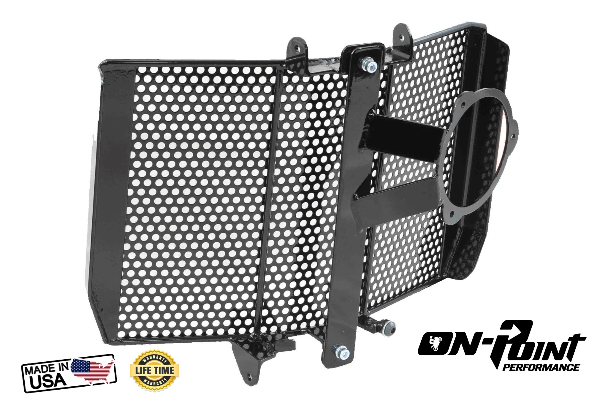 2003- 2004 Kawasaki ZX6R/ 636 Dual Fan Radiator Cage - On Point
