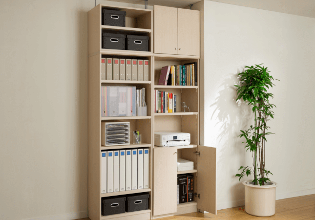 オーダーマルチラック｜本棚 - オーダー収納スタイル｜高さも幅も1cm