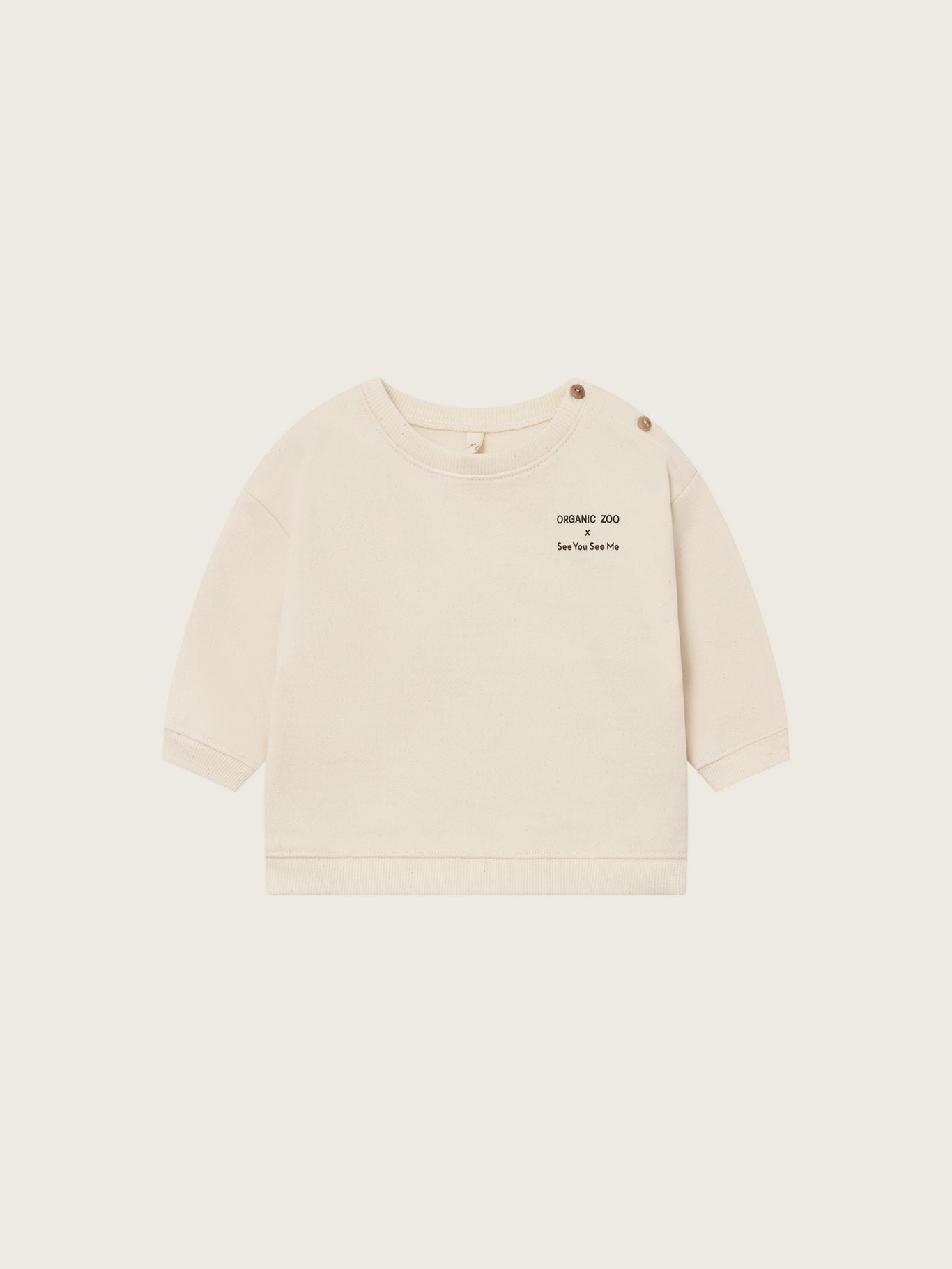 Undyed Milk Sweatshirt | Organic Zoo