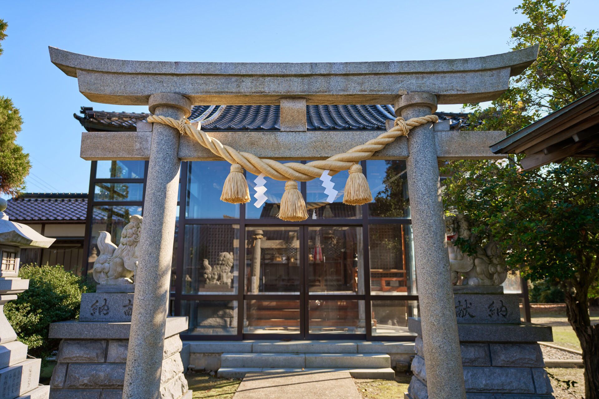 合繊注連縄 ー雅ー（青藁色/秋藁色） アーカイブ - 株式会社 折橋商店