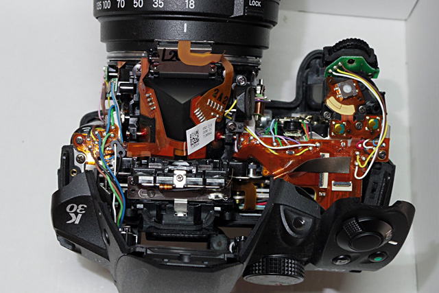 PENTAX K-30 絞り制御不良（黒死病）修理方法 – Orio Blog