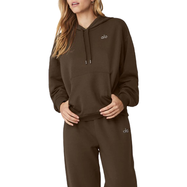 Alo Accolade Hoodie - Espresso • See best price »
