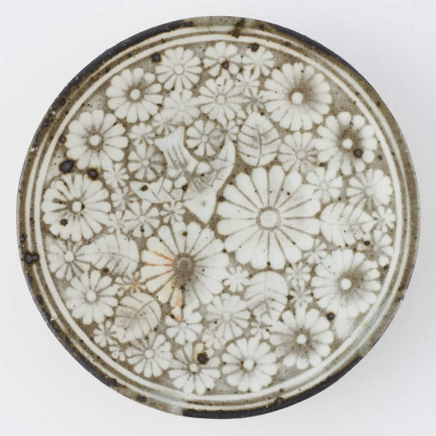 作家 薮本寛之 花三島皿 3寸 ¥2,970 大人の焼き物