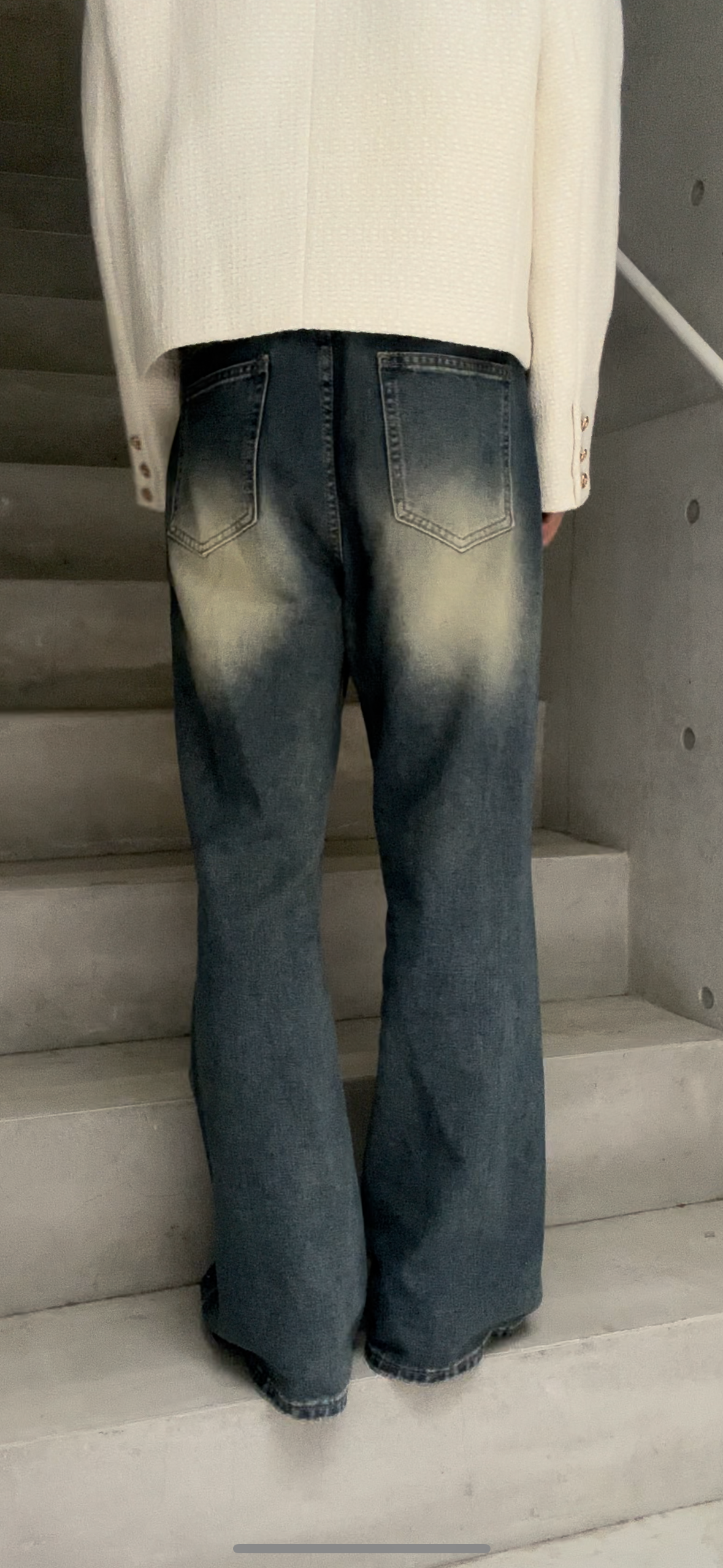 グラデーションラメフレアデニム Ot4754 | 韓国ファッションメンズ通販