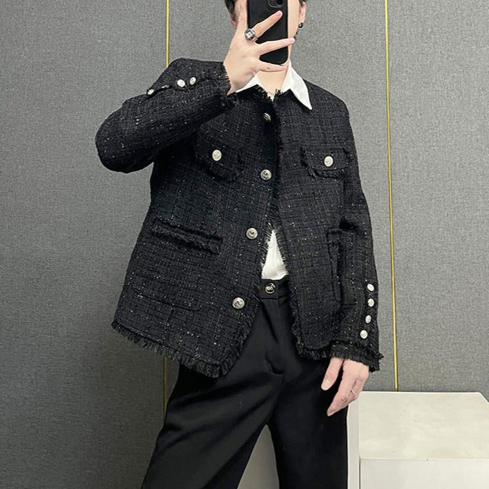 アイドルラグジュアリーツイードジャケット Ot4776 | 韓国ファッション