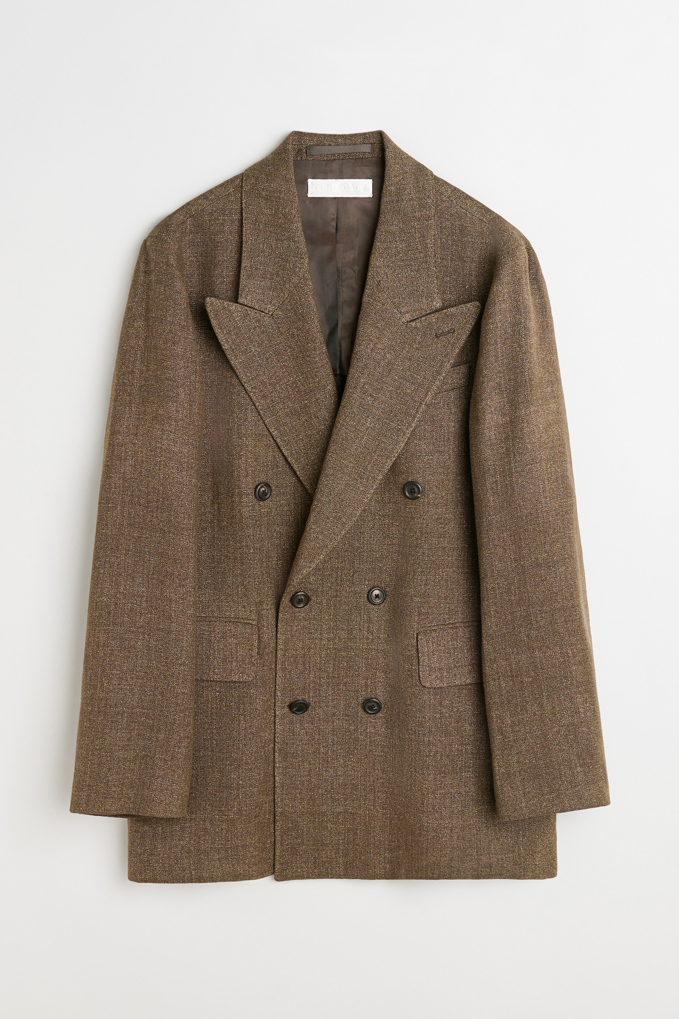 Our Legacy - Sharp DB Blazer Tobacco Delave Linen