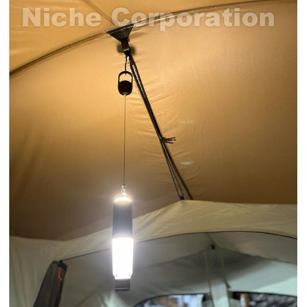 自然大好き！ニッチ・リッチ・キャッチ ライト・ランタン スノーピーク