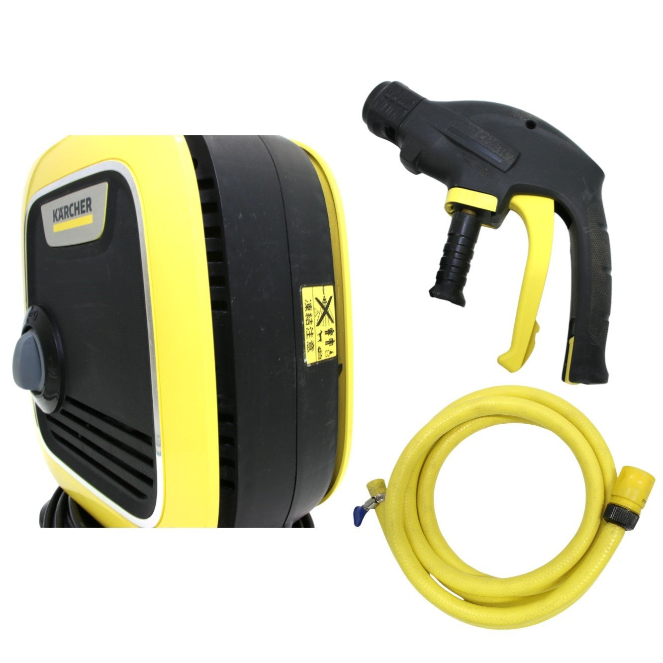 中古(B)] ケルヒャー K MINI 高圧洗浄機 水道ホース付き [良い