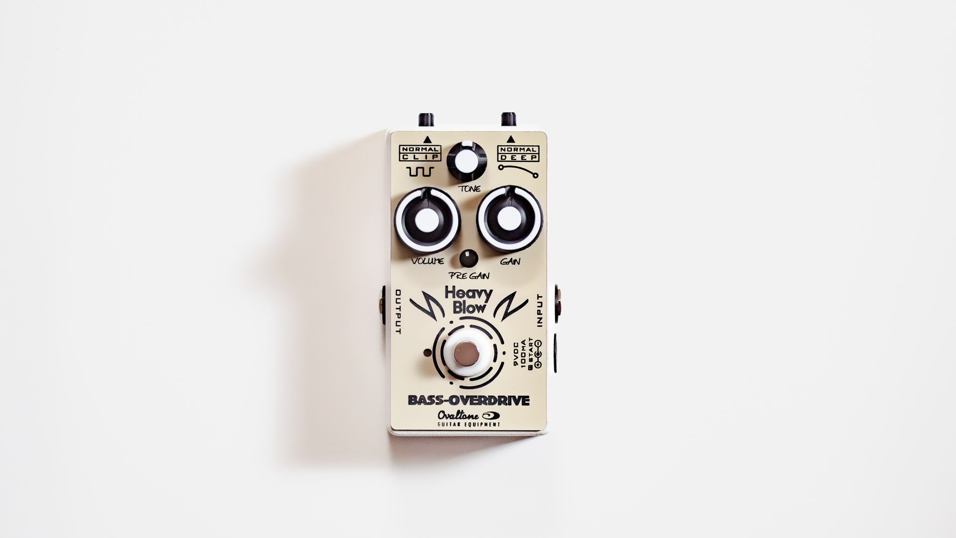 HEAVY BLOW BASS-OVERDRIVE – Ovaltone -handmade effect pedals-