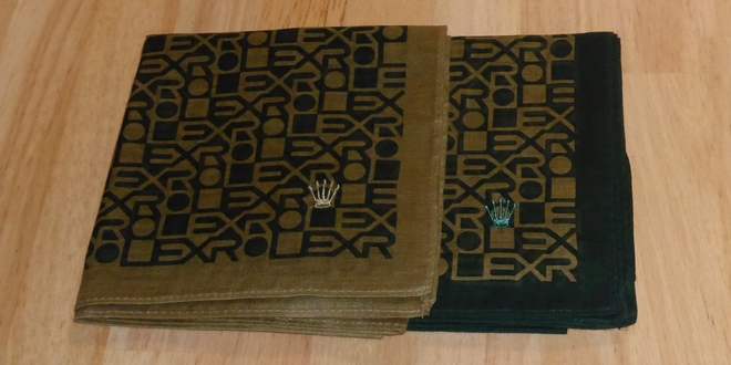 ロレックスハンカチ