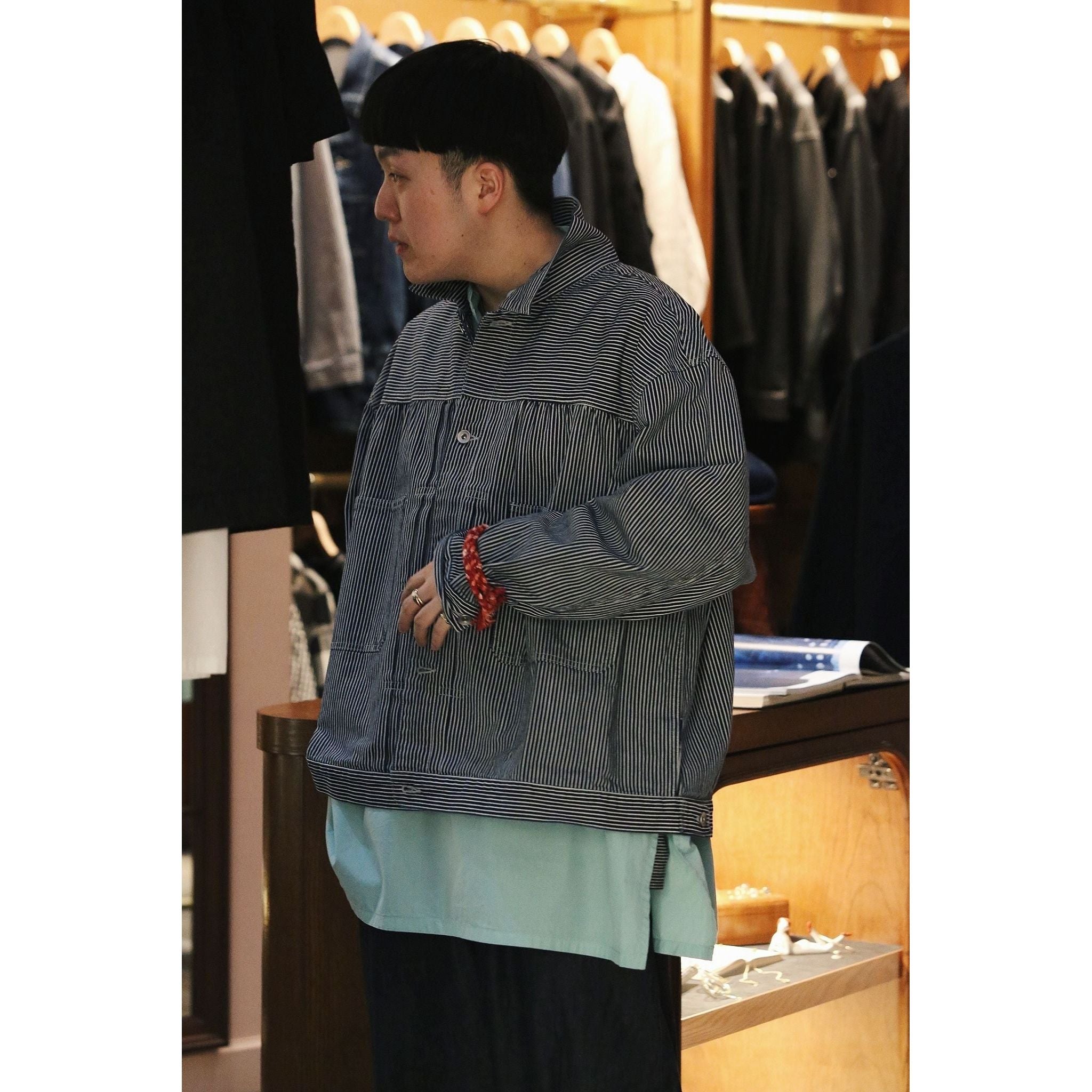 STEINBECK HICKORY STRIPE JACKET – CLASSIC GENTLEMAN PORTER CLASSIC