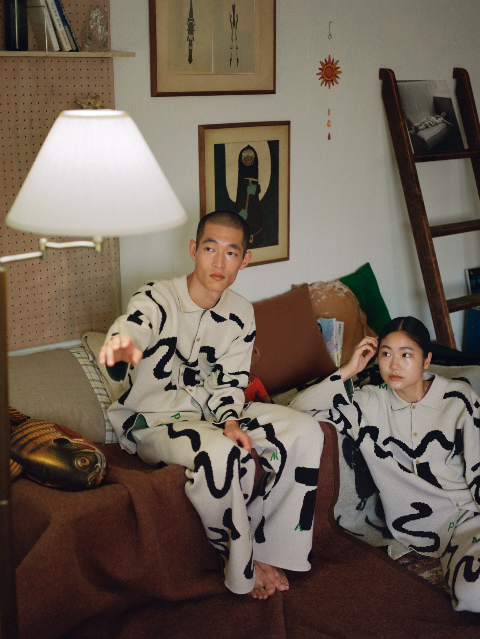 thanks sea knit pajamas TOPS – pamm.officialstore