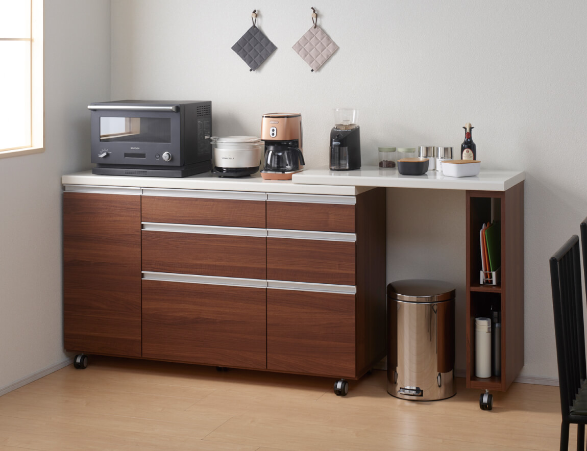 セレクト家具/食器棚・キッチン収納/AW キャスター付きキッチン