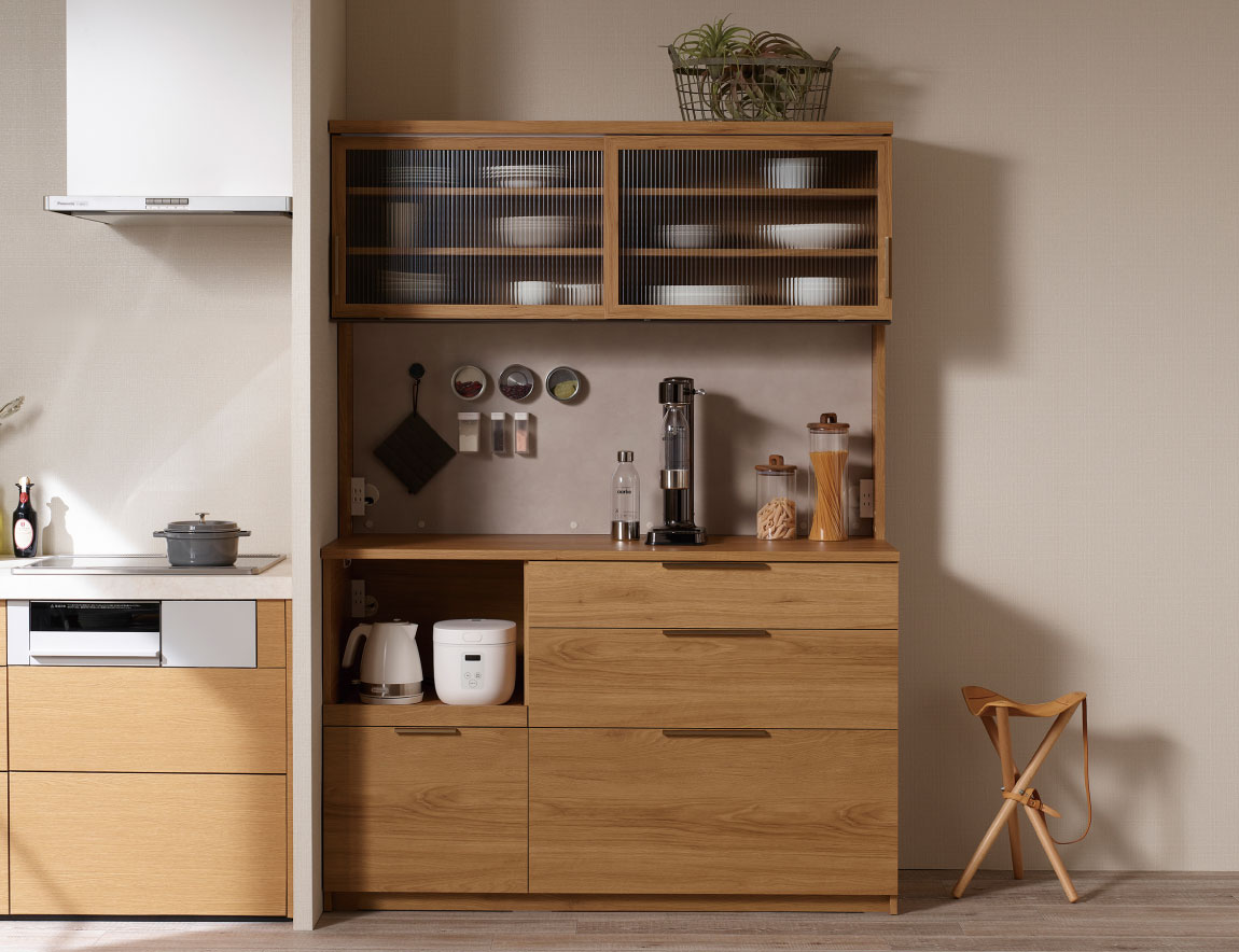 食器棚・キッチン収納 幅140cm~ /セレクト家具｜【公式】Pamouna Store