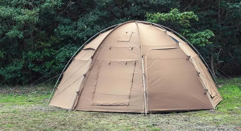 Hilander「OldBess（オールドベス）」TC素材の大型ドームシェルター