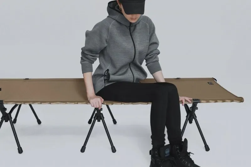 BOC「The RePET 600D Tactical Folding Cot」静音性、寝心地が