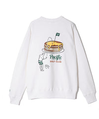 GOLF & PANCAKE SWEAT CREW-NECK – Pacific GOLF CLUB