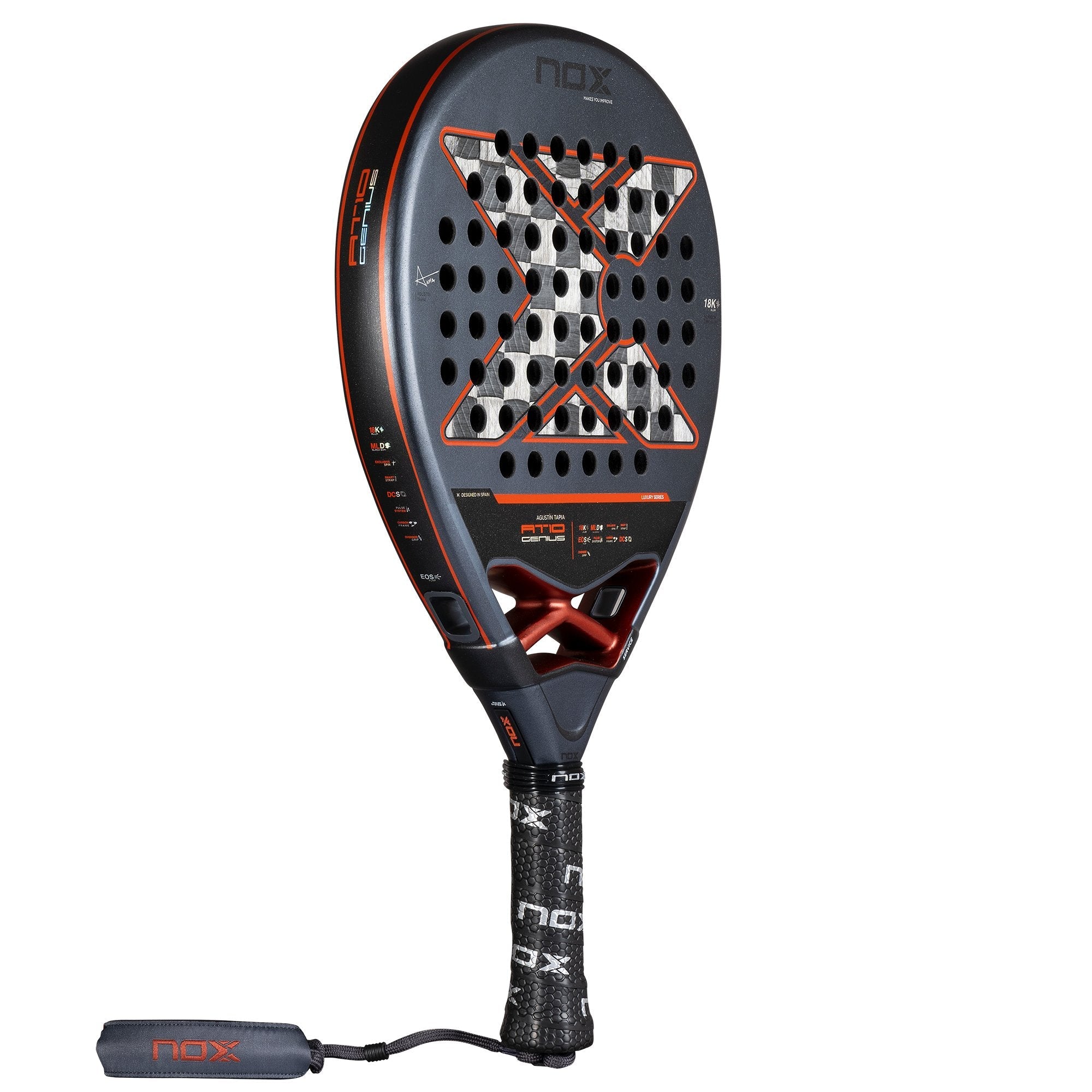 NOX AT10 Genius 18K 2025 - Pro Padel Racket – Padel Padel