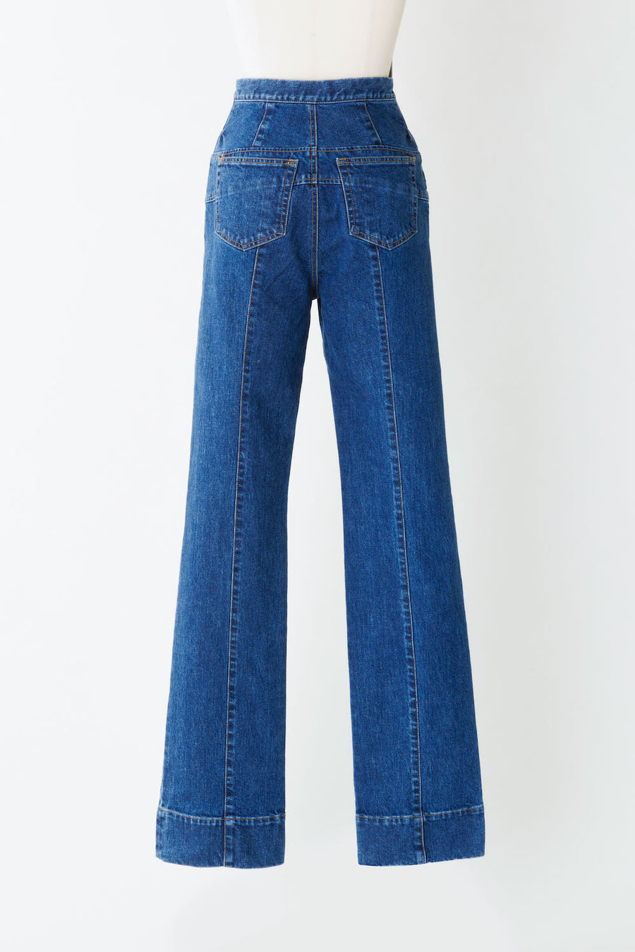 FETICO(フェティコ)のWASHED HIGH RISE STRAIGHT JEANS(デニム)の通販