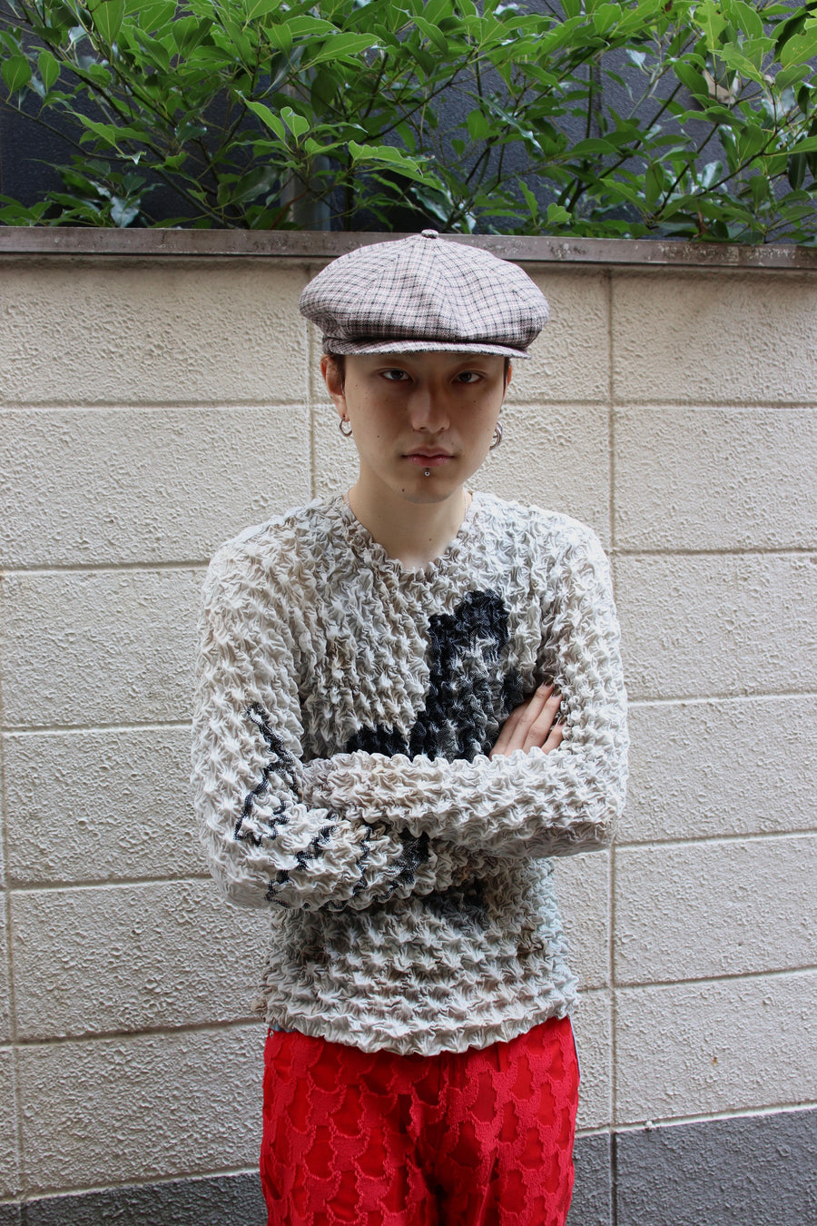MASU(エムエーエスユー)のMARRIAGE POPCORN SWEATSHIRT L.GRAYの通販