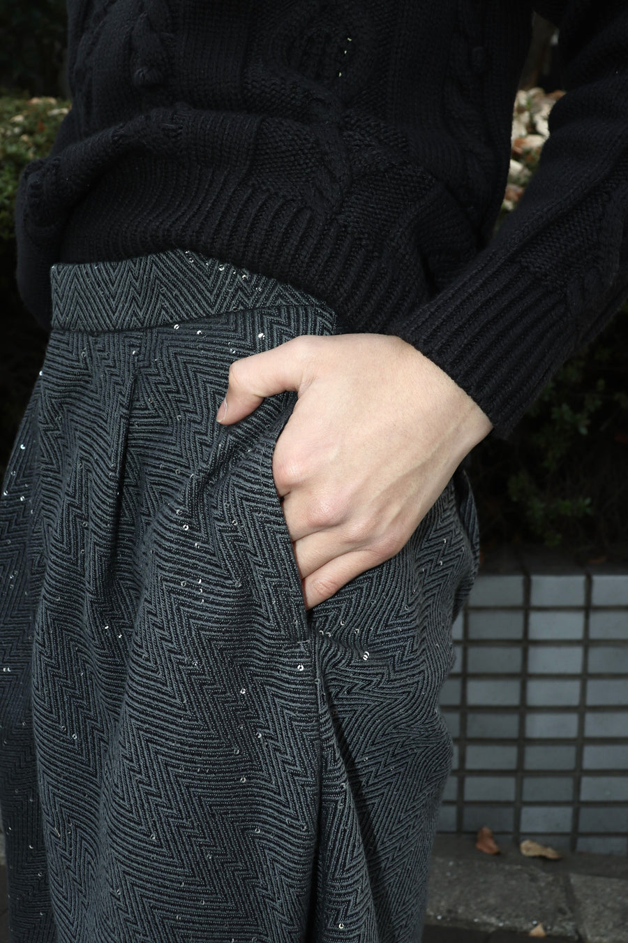 MASU(エムエーエスユー)のSPARKLING SHORTS DARK GRAYの通販｜PALETTE