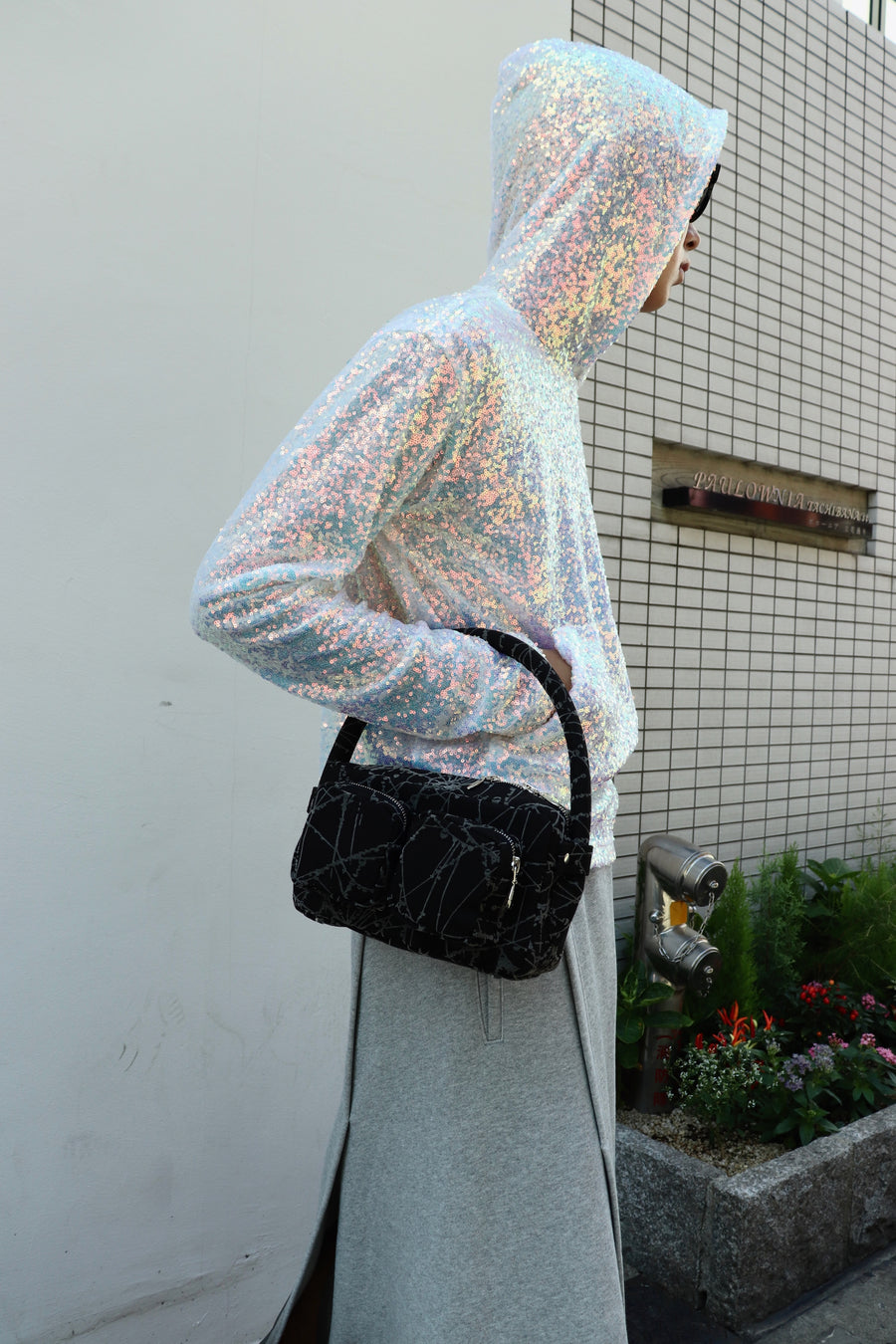 MASU(エムエーエスユー)のFLOCKY WEB MINI BAG BLACK(バッグ)の通販
