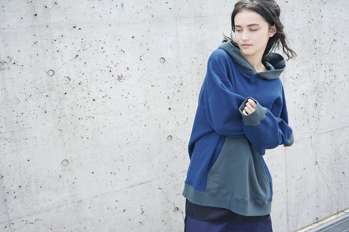 Edwina Hoerl エドウィナホール hoody[21C/EH40J-04/navy]_